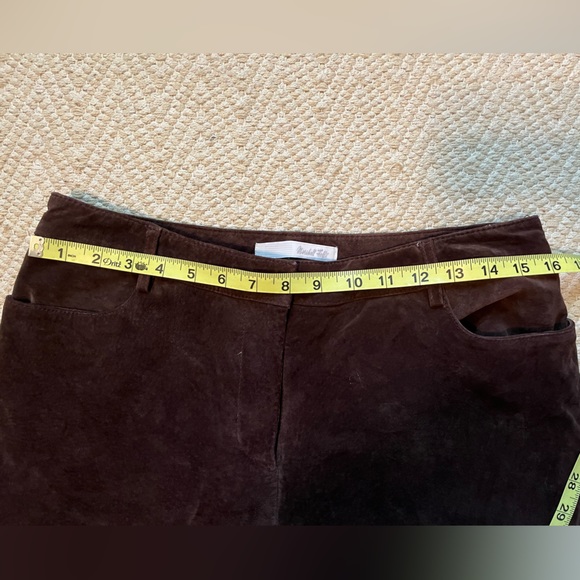 Vintage Marshall Fields suede pants - Picture 7 of 9